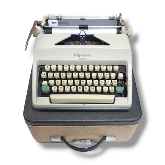 Olympia Monica English Typewriter German-Made Brand New | RR Typewriter Mart