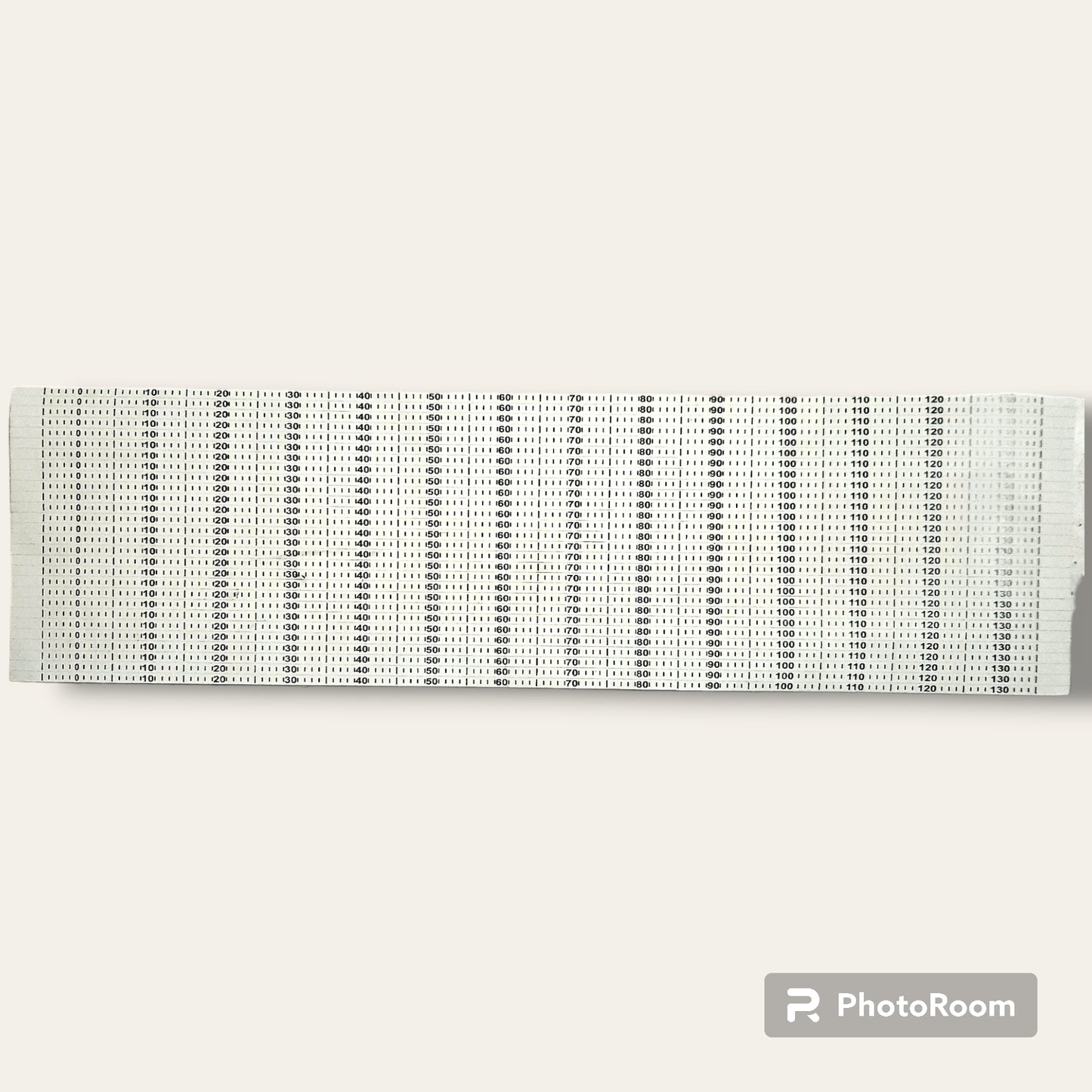 Godrej PB Rod Sticker Foolscap Size margin scale sticker for typewriter carriage RR Typewriter Mart