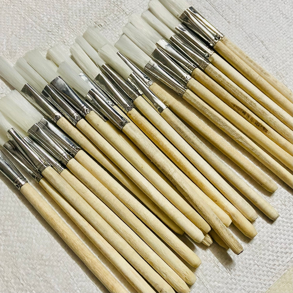 Long handle typewriter cleaning brush with soft nylon bristles, Typewriter care parts by RR Typewriter Mart