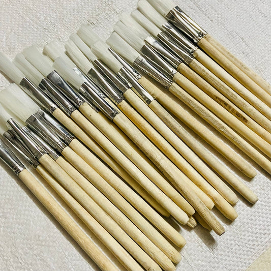 Long handle typewriter cleaning brush with soft nylon bristles, Typewriter care parts by RR Typewriter Mart