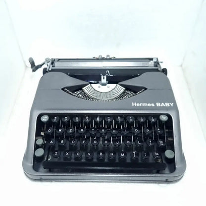 Hermes Baby Platinum Typewriter – Luxury Vintage Typewriter Buy Online with Free Delivery