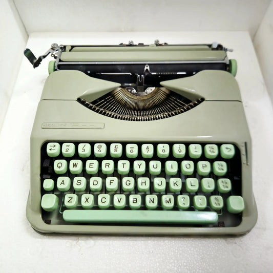 Buy Hermes Baby Rocket Typewriter, Swiss Sage Green with 43% Off and Free Delivery India | RR Typewriter Mart Premium!