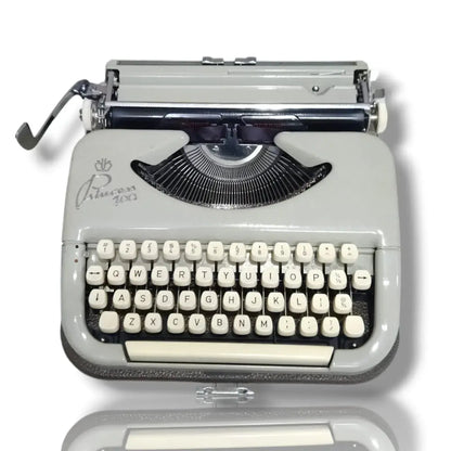 Princess 100 manual English typewriter front view, imported German typing machine by RR Typewriter Mart
