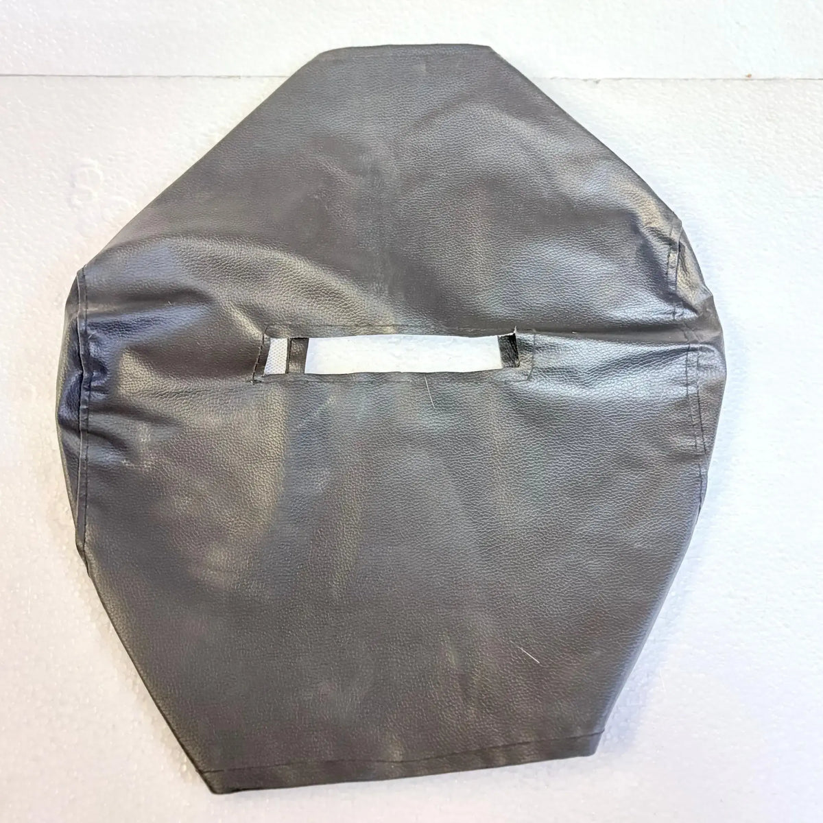 Braille typewriter dust cover made from premium leather for long-term machine protection and safe storage, RR Typewriter Mart