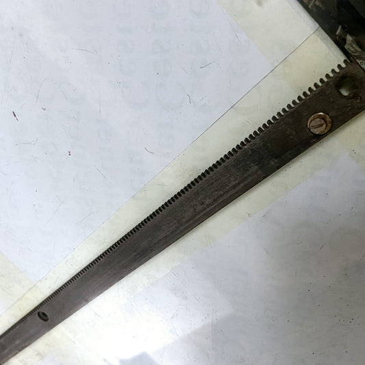 Precision margin rack for Godrej vintage typewriter restoration RR Typewriter Mart