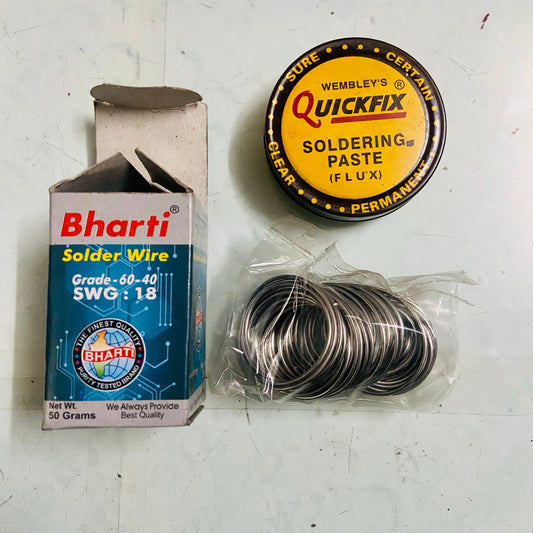 Typewriter typeface soldering kit for repair and restoration work RR Typewriter Mart