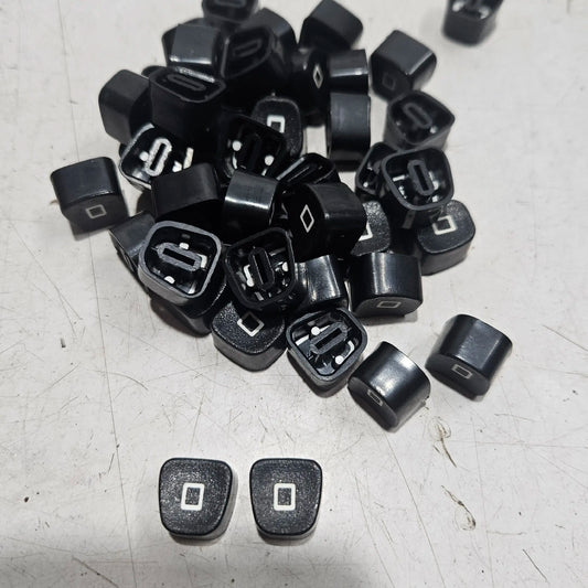 Black Godrej English O typewriter loose keytops for manual typewriter repair, restoration and typing machine spare parts