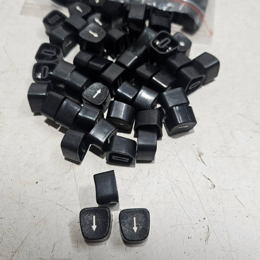 Black Godrej Shift Lock typewriter keytops for manual typewriter repair, restoration and typing machine spare parts