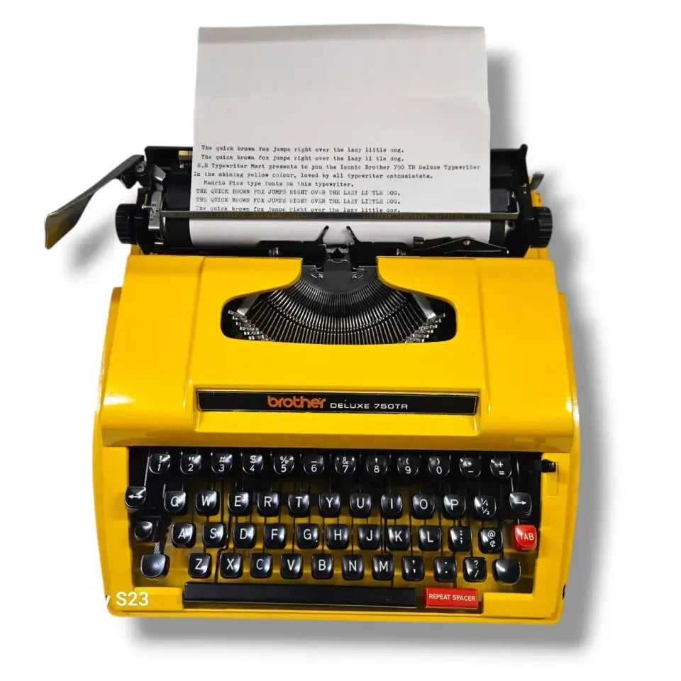 Brother 750TR Typewriter – Buy Typewriter Online with Free Gifts | RR Typewriter Mart