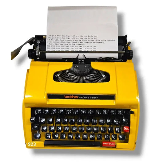 Brother 750TR Typewriter – Buy Typewriter Online with Free Gifts | RR Typewriter Mart
