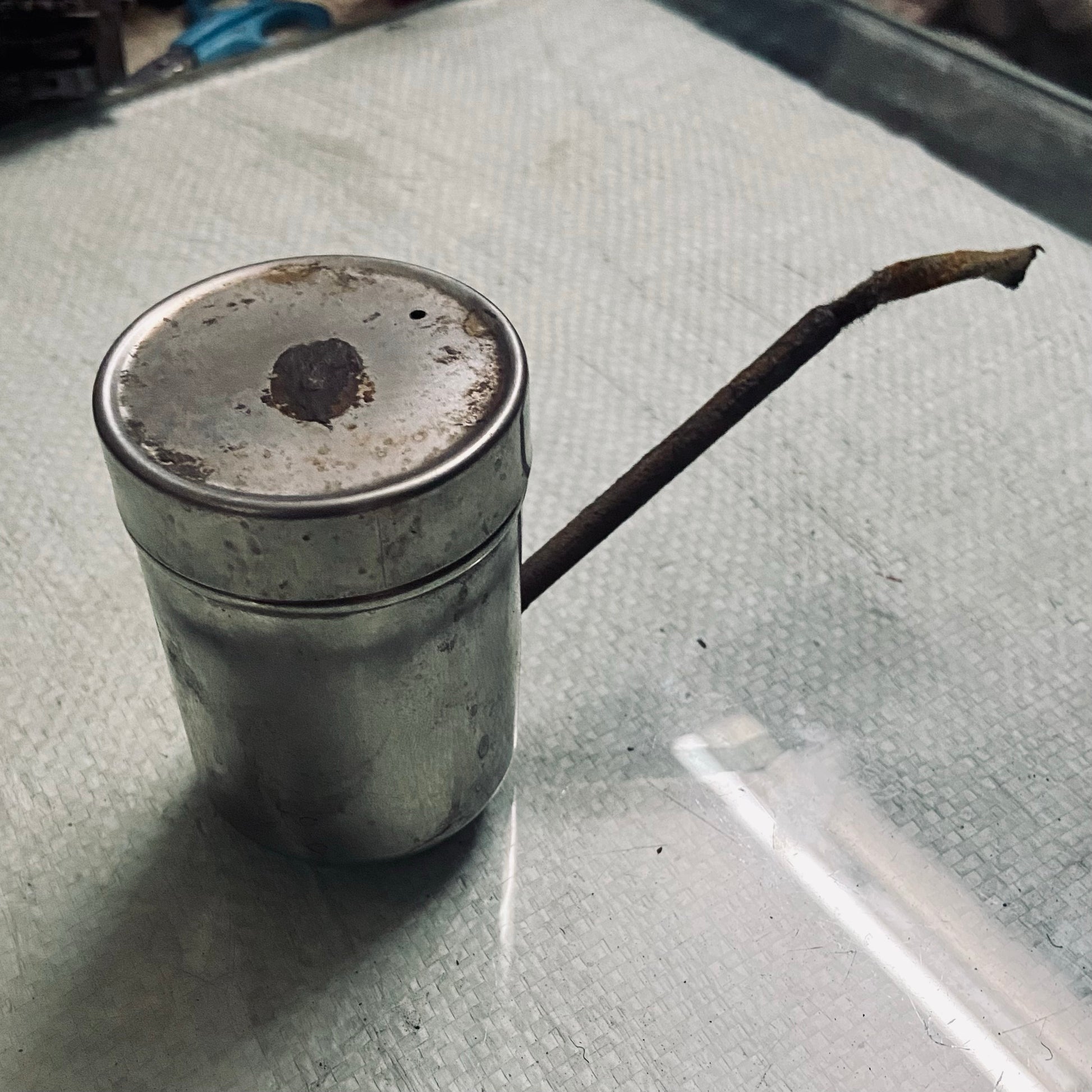 Typewriter tool soldering spirit lamp for typeface repair and restoration RR Typewriter Mart