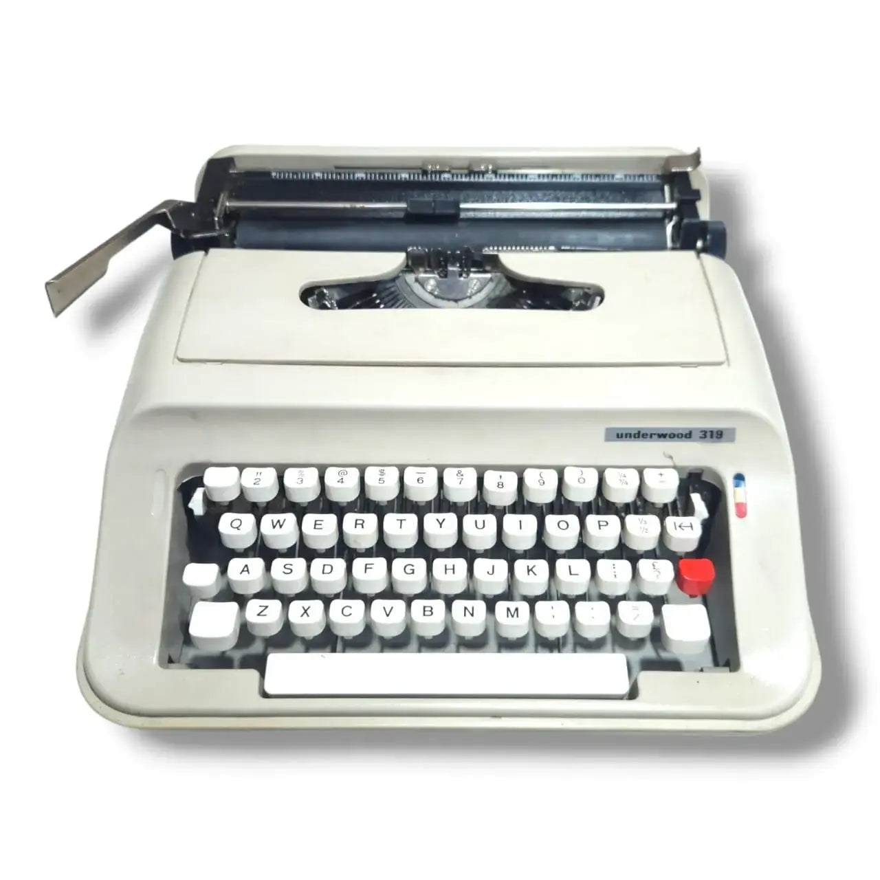 Underwood 319 Manual English Typewriter front view by RR Typewriter Mart typewriter shop India
