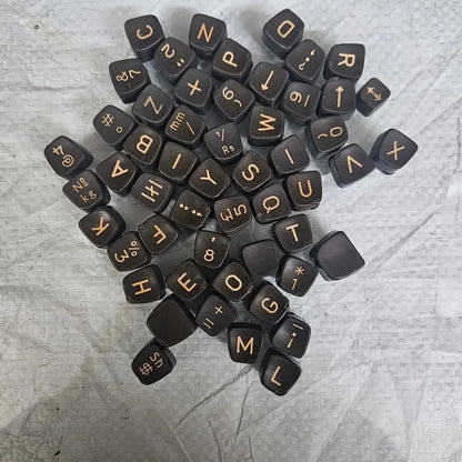 Godrej AB English typewriter complete keytop set typewriter spare parts RR Typewriter Mart