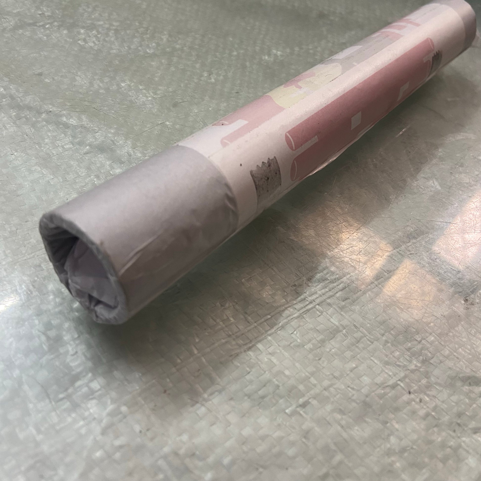 Wrapped Portable Typewriter Platen Shell close view, typing machine spare parts from RR Typewriter Mart