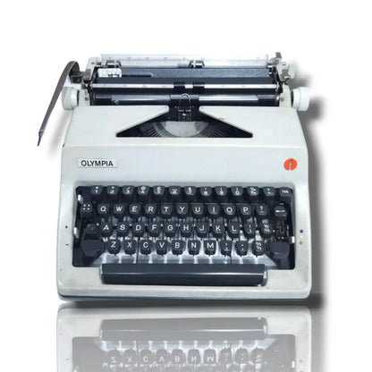 Olympia Portable Typewriter vintage German manual typing machine restored by RR Typewriter Mart