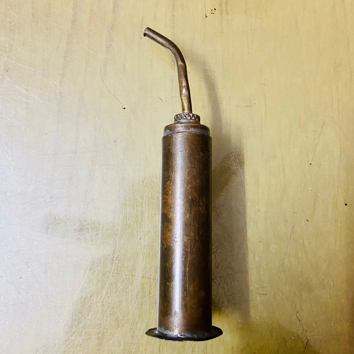 Typewriter tool brass spirit lamp for typeface soldering and repair RR Typewriter Mart