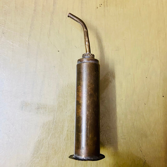 Typewriter tool brass spirit lamp for typeface soldering and repair RR Typewriter Mart