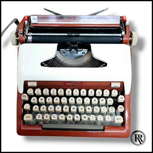 Royal Futura 800 typewriter from 1959, USA, available at RR Typewriter Mart
