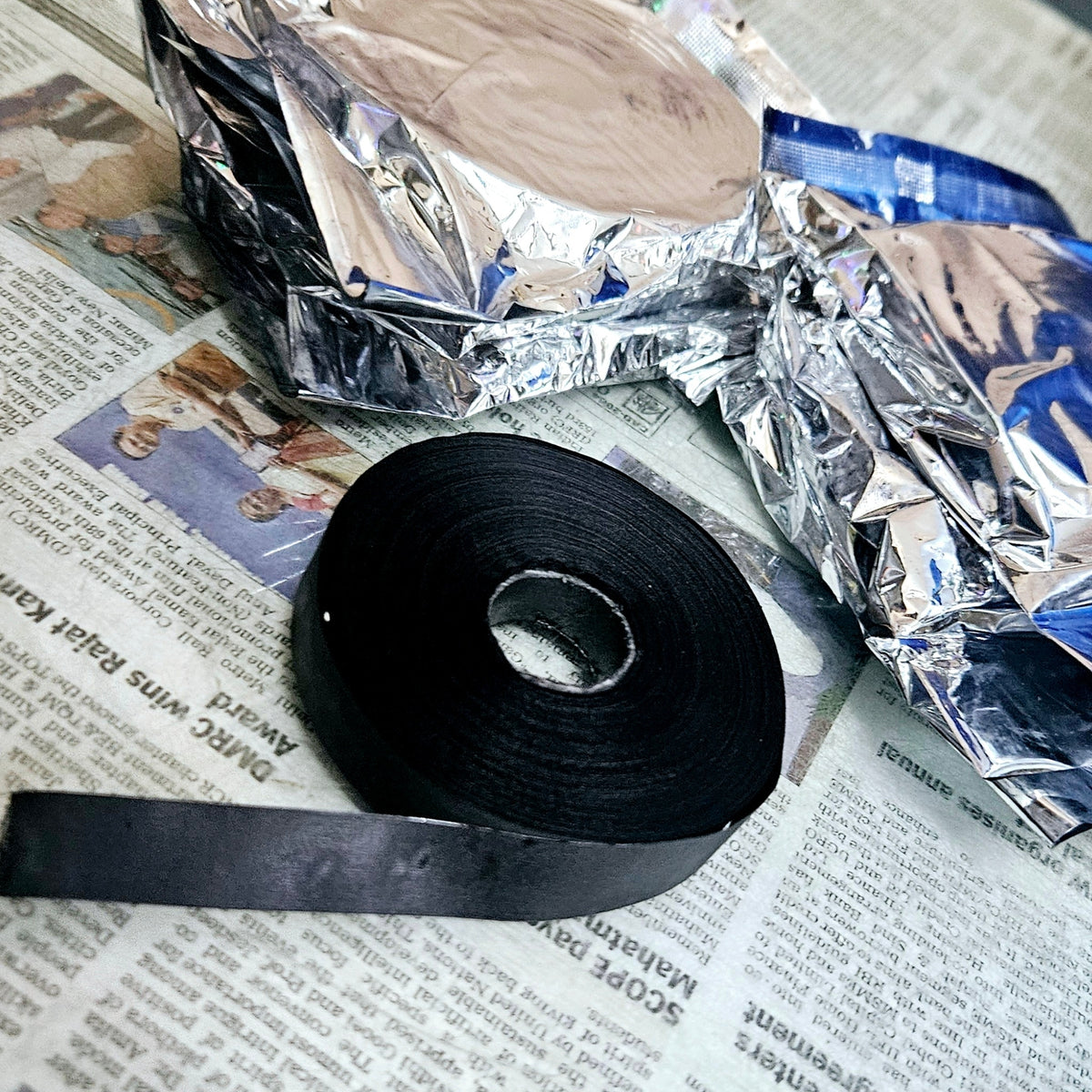 50 meter black typewriter ribbon roll with sealed packaging, RR Typewriter Mart typewriter ribbon seller India