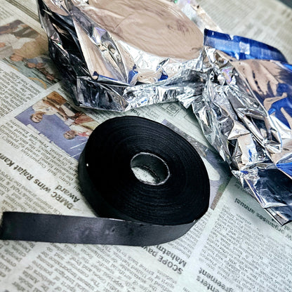 50 meter black typewriter ribbon roll with sealed packaging, RR Typewriter Mart typewriter ribbon seller India