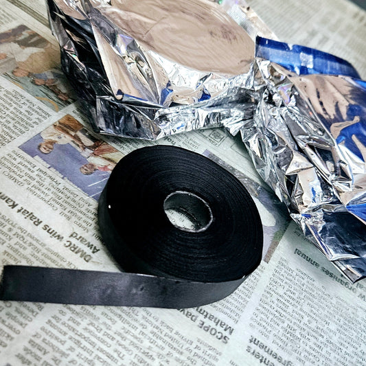 50 meter black typewriter ribbon roll with sealed packaging, RR Typewriter Mart typewriter ribbon seller India