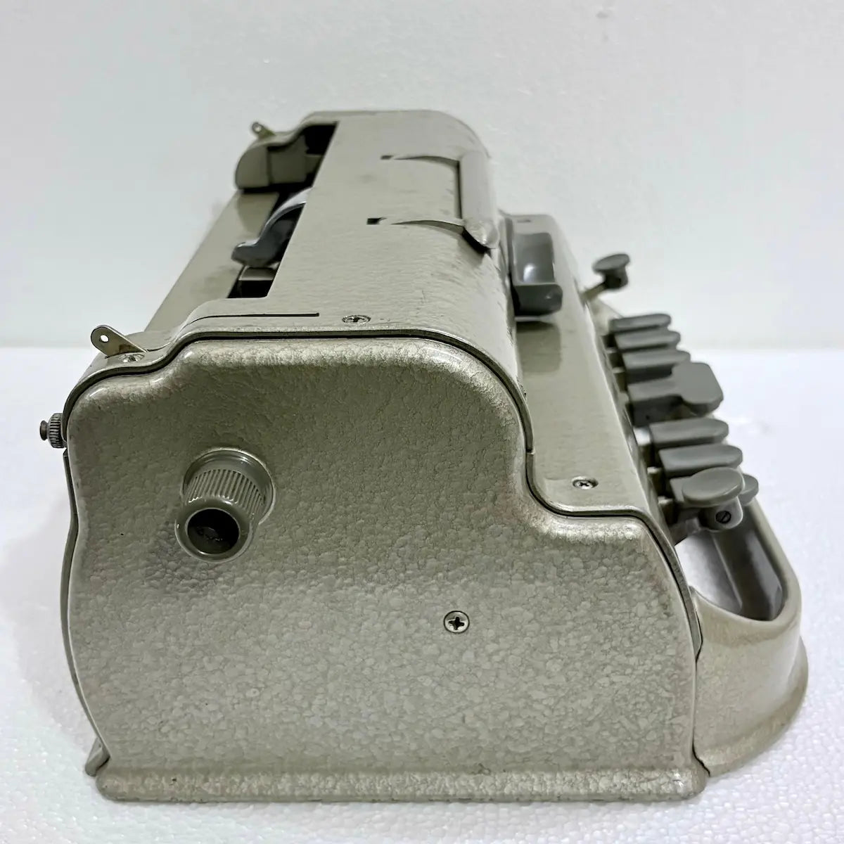 Braille Typewriter cost and buying options for an original Perkins Brailler with gold-toned factory paint in mint condition at RR Typewriter Mart