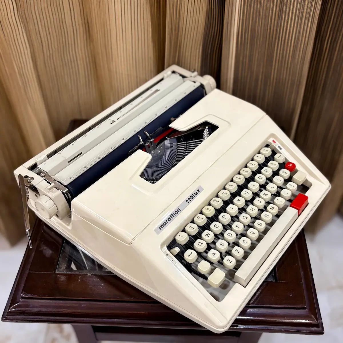Typewriter seller India, Marathon 2200 DLX brand new manual typing machine, RR Typewriter Mart Delhi online store