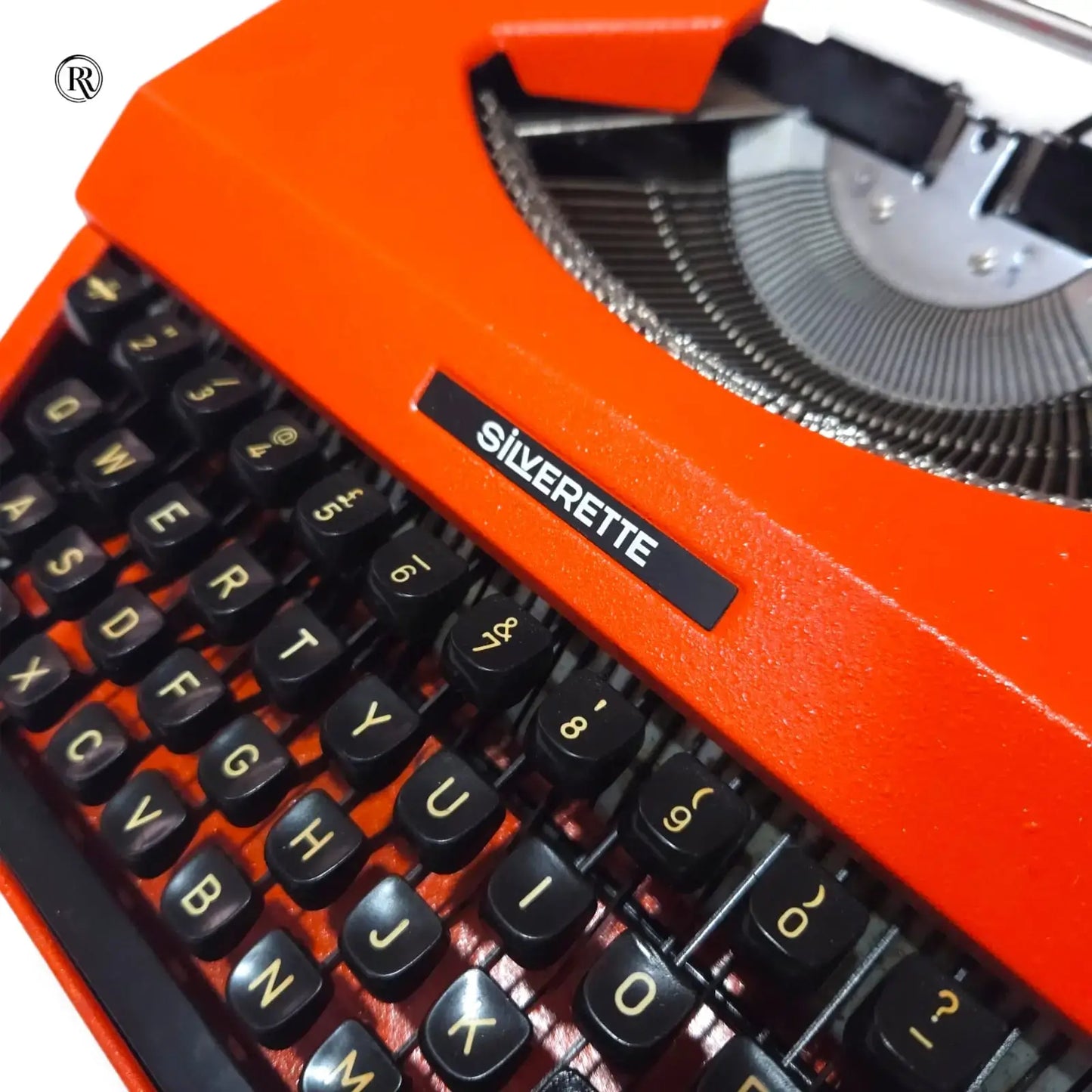 Silver Reed Silverette Cosmic Orange Typewriter