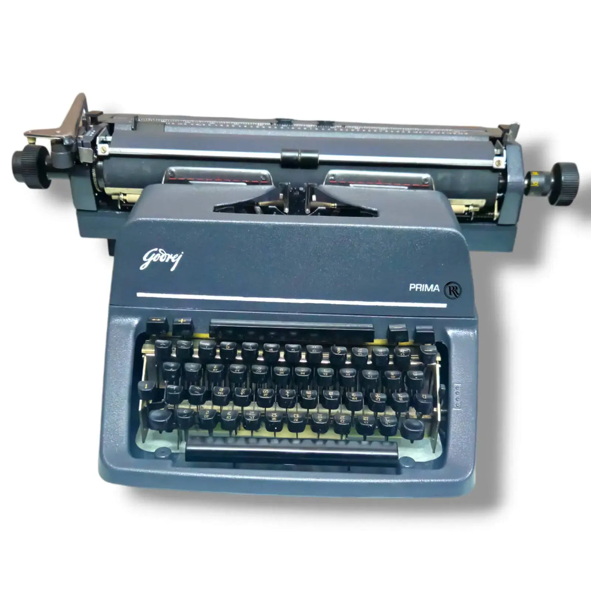 Godrej Prima Brief Hindi Typewriter Full Grey