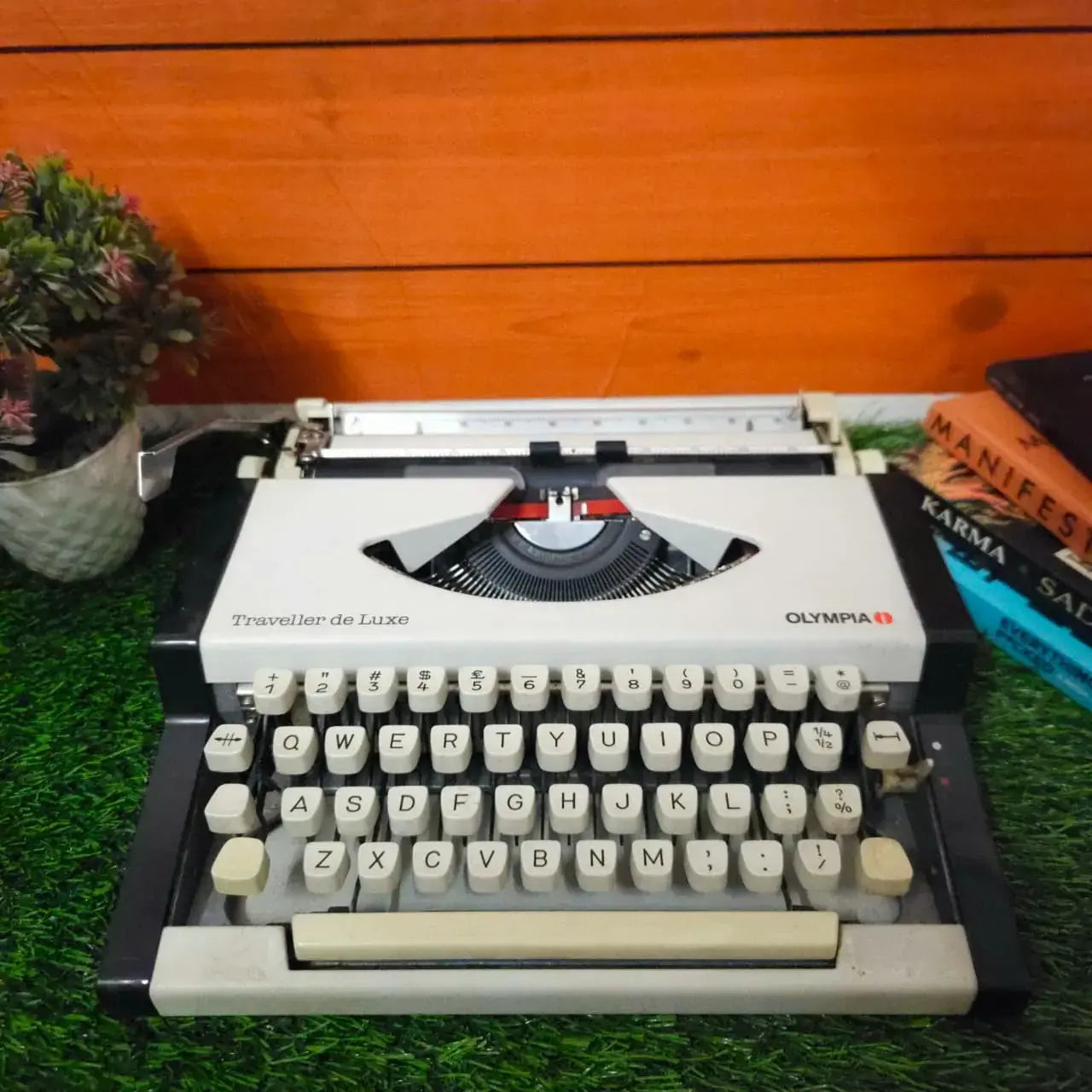 Brand New Olympia Traveller Deluxe Typewriter