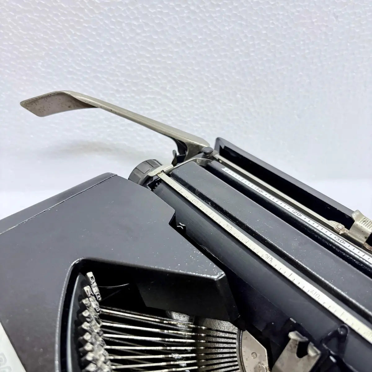 Hermes Baby Black Shadow portable writing machine, manual English typewriter for collectors, RR Typewriter Mart online