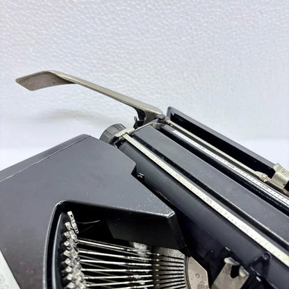 Hermes Baby Black Shadow portable writing machine, manual English typewriter for collectors, RR Typewriter Mart online