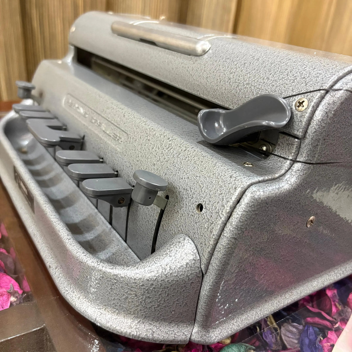 Perkins Braille Typewriter Factory Sealed Silver Edition