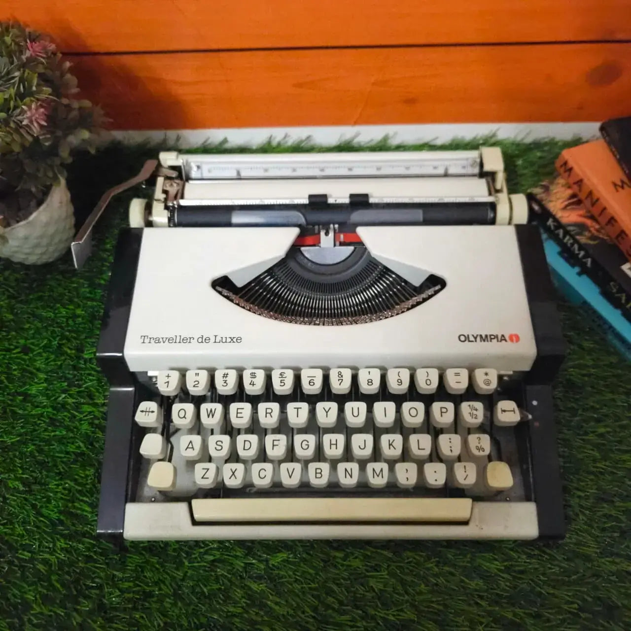 Brand New Olympia Traveller Deluxe Typewriter