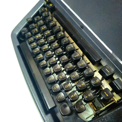 Godrej Prima Brief Hindi Typewriter Full Grey