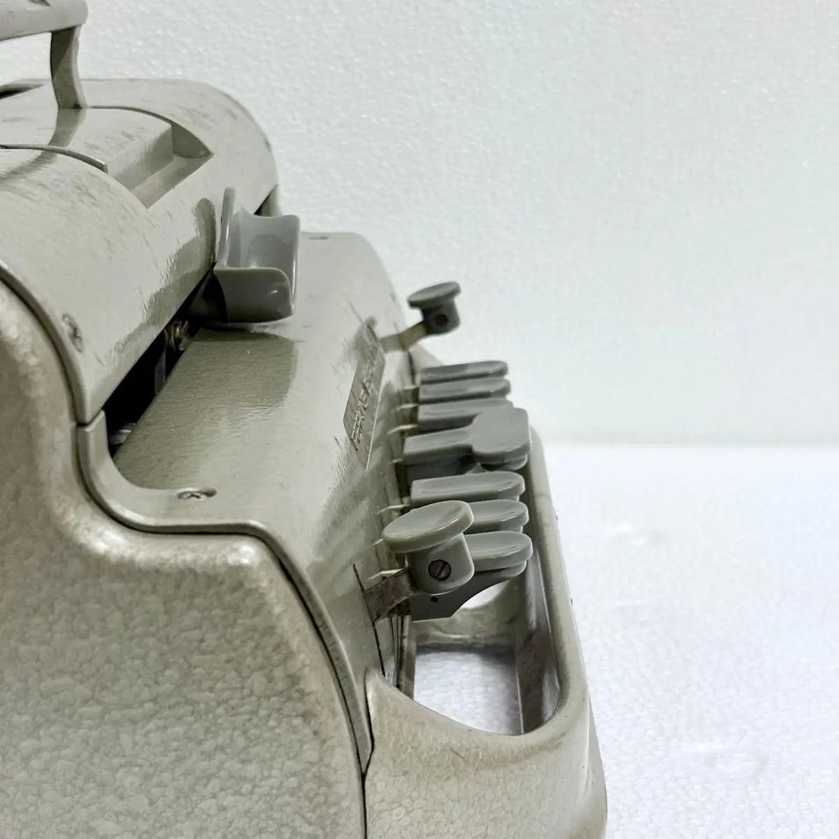 Original Perkins Braille Typewriter with a gold-toned finish, professionally serviced and inspected before dispatch by RR Typewriter Mart