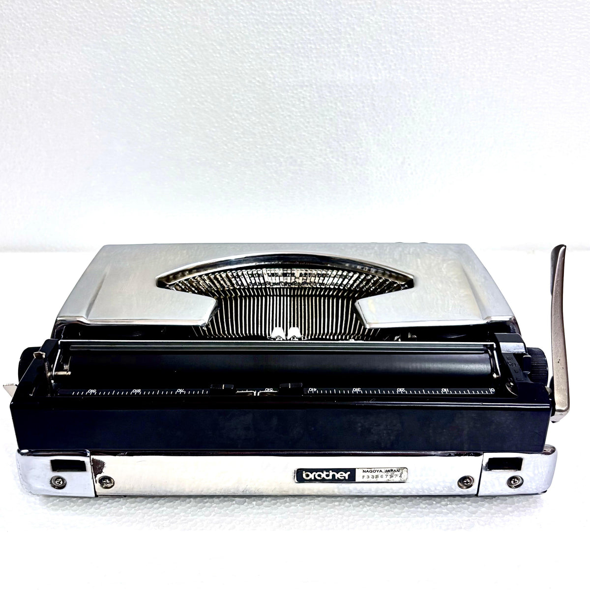 Buy Brother 210 chrome manual English typewriter from RR Typewriter Mart, a trusted seller in India