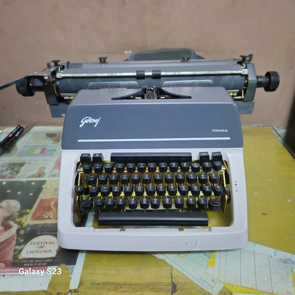 Brand New Godrej Prima Hindi Typewriter