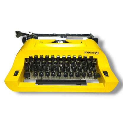 Remington 20 Yellow Gold Typewriter