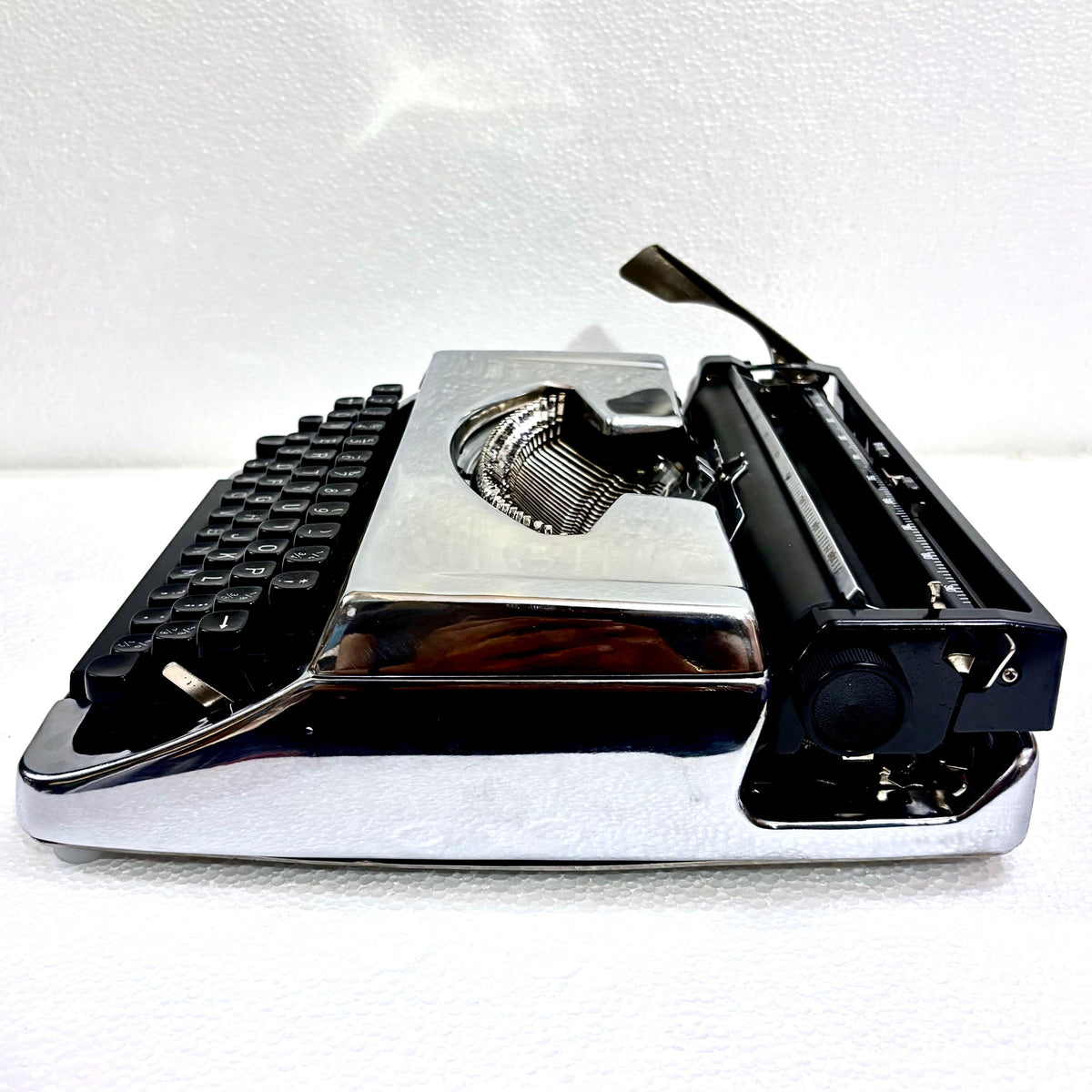 RR Typewriter Mart Brother 210 mirror chrome typewriter with professionally restored mechanism in India