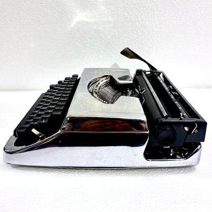 RR Typewriter Mart Brother 210 mirror chrome typewriter with professionally restored mechanism in India