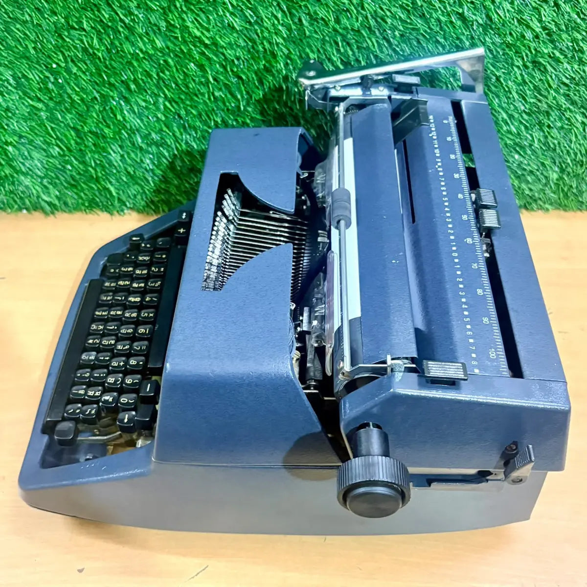 Traditional Punjabi Gurmukhi Typewriter by Godrej Prima for mechanical typing without electricity