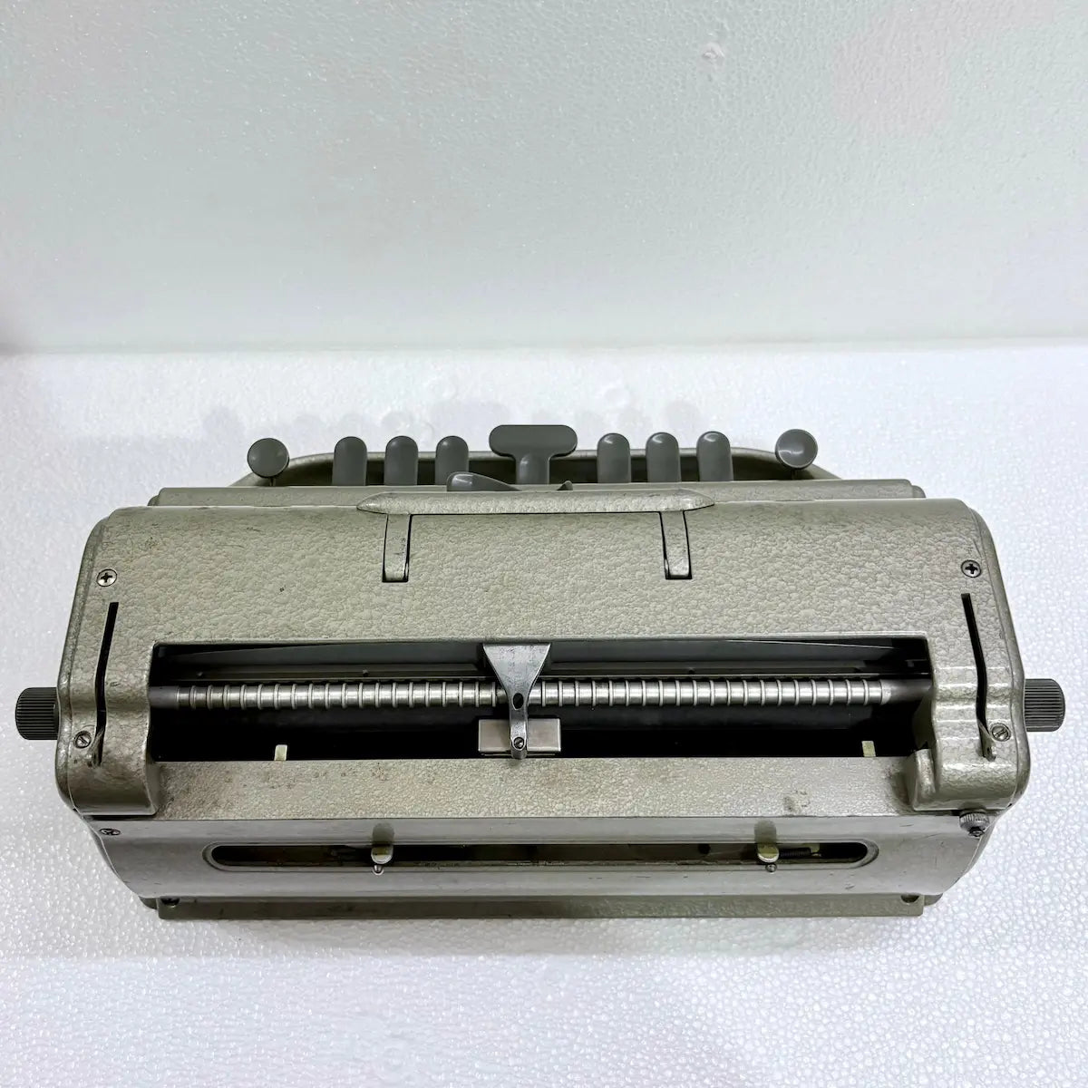 Braille Typewriter in India with original American construction, gold-toned factory finish and professional servicing from RR Typewriter Mart