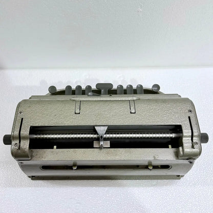 Braille Typewriter in India with original American construction, gold-toned factory finish and professional servicing from RR Typewriter Mart