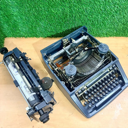 Punjabi Foolscap Typewriter by Godrej Prima, combining Indian mechanical craftsmanship and Gurmukhi typing
