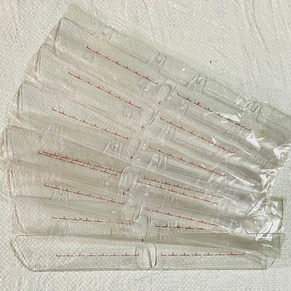 Facit typewriter line finder front scale glass spare parts RR Typewriter Mart