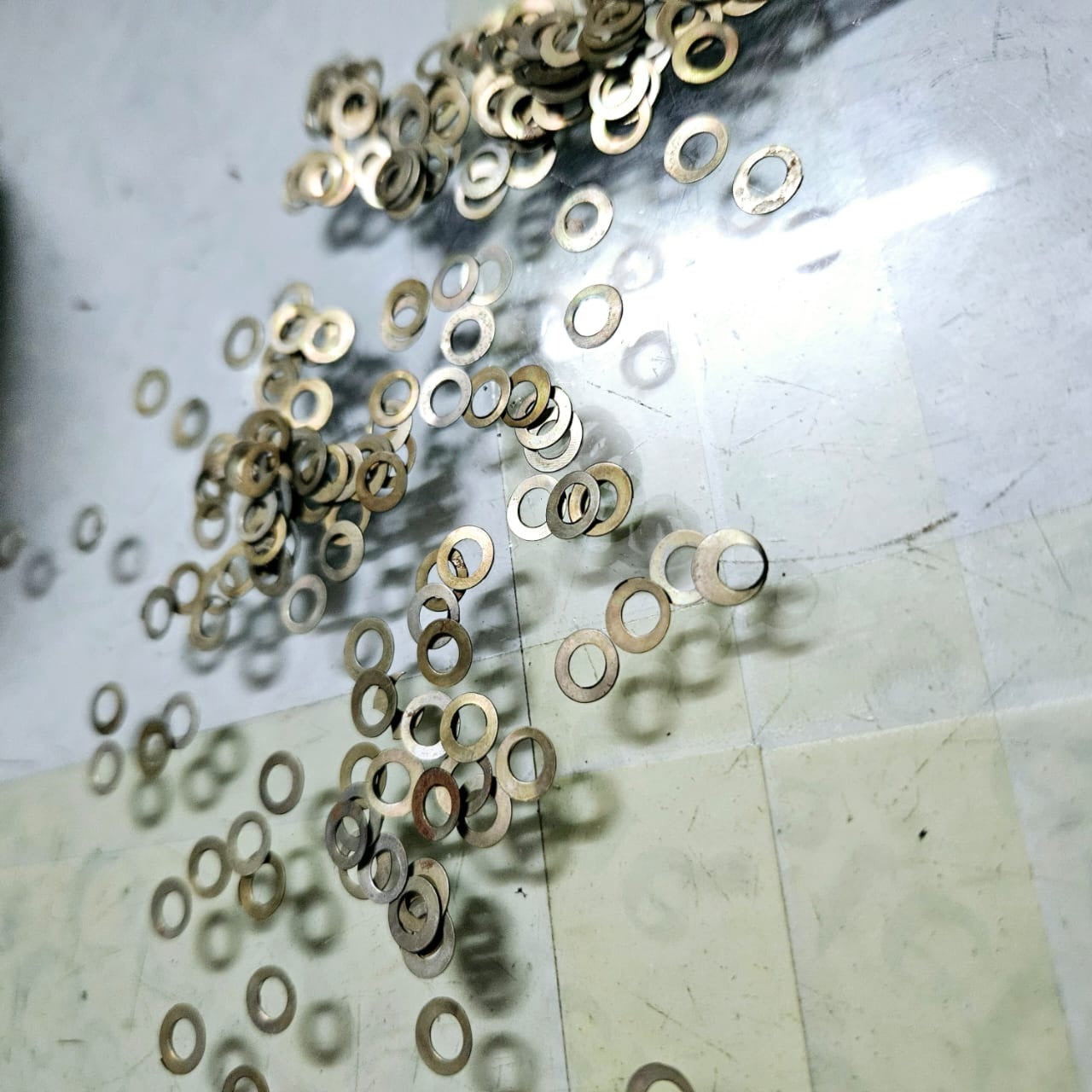 Manual typewriter restoration parts line space coupler washer RR Typewriter Mart