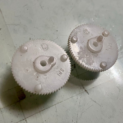 Ribbon gear wheel set for Godrej typewriter ensuring controlled ribbon movement – RR Typewriter Mart