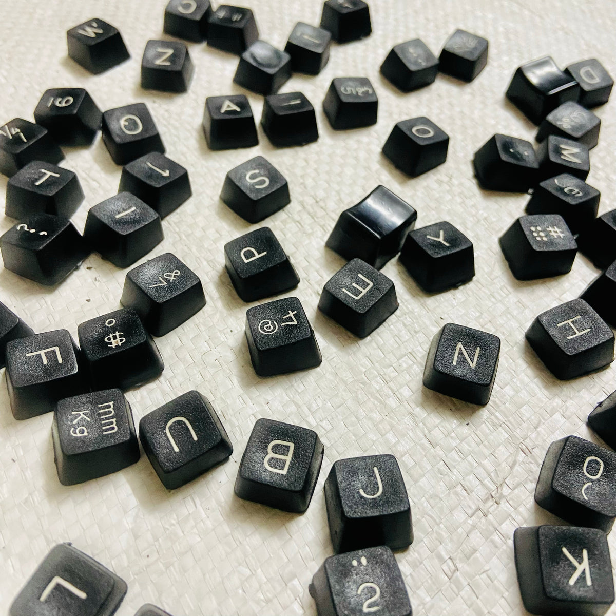Facit English keyboard keytop set for typewriter restoration RR Typewriter Mart