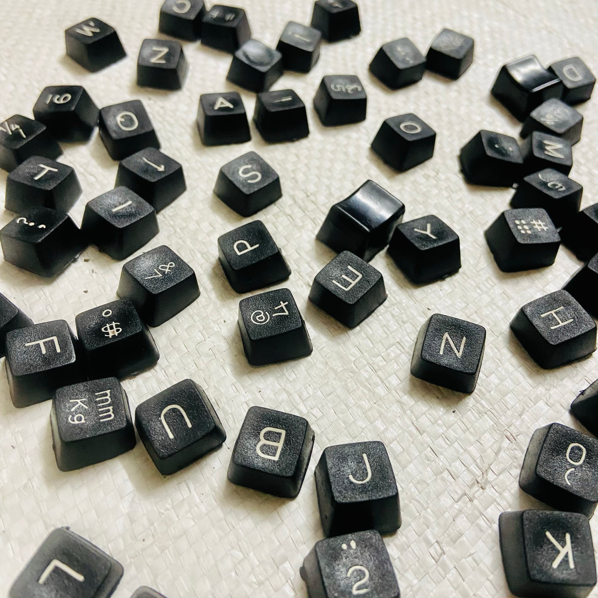 Facit English keyboard keytop set for typewriter restoration RR Typewriter Mart